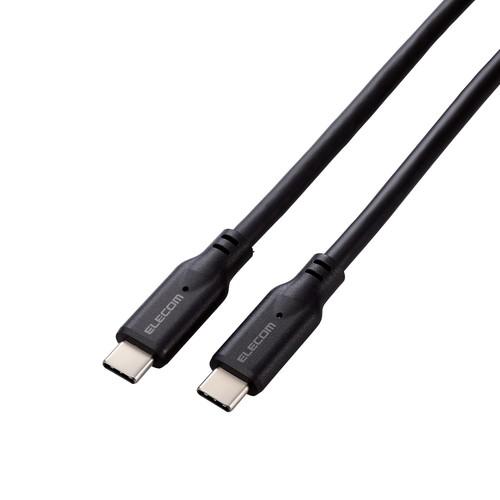 エレコム MPA CC1G05BK タイプCケーブル Type C to C 0.5m PD 100...