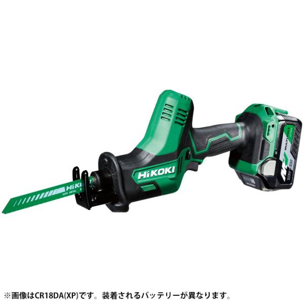 HiKOKI（日立工機） CR18DA(XPZ) 18V 充電式 セーバソー レシプロソー 蓄電池・...