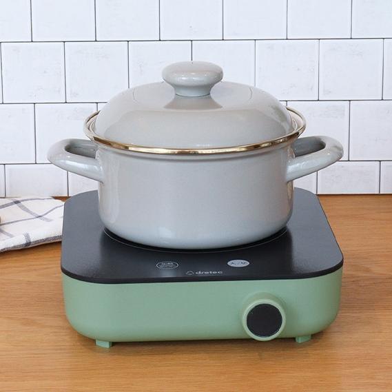 ドリテック DI 231GN IHクッカー ピッコリスト グリーン DI231GN