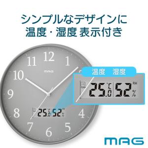 SEIKO（セイコー） 電波掛時計 KX384S 温度・湿度表示付 壁掛け