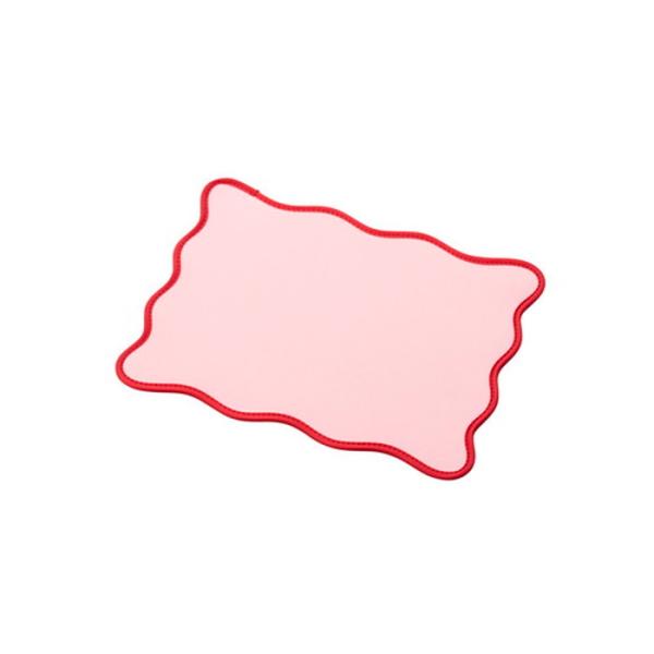 エレコム MP UK01PN メール便での発送商品 マウスパッド ウェーブデザイン ズレにくい 裏面...