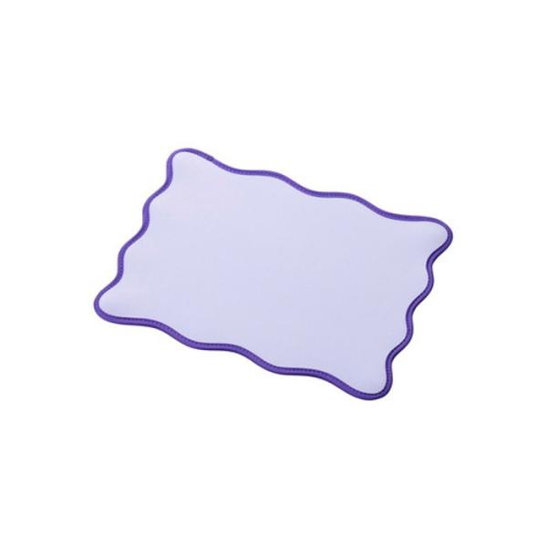 エレコム MP UK01PU メール便での発送商品 マウスパッド ウェーブデザイン ズレにくい 裏面...