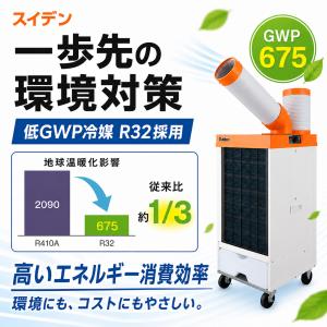 スポットクーラー スイデン SS-25EL-1...の詳細画像1
