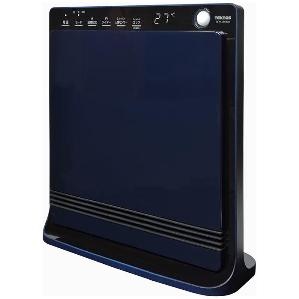 TEKNOS TS P1223 NV 人感センサー付き消臭セラミックファンヒーター 1200W ネイ...