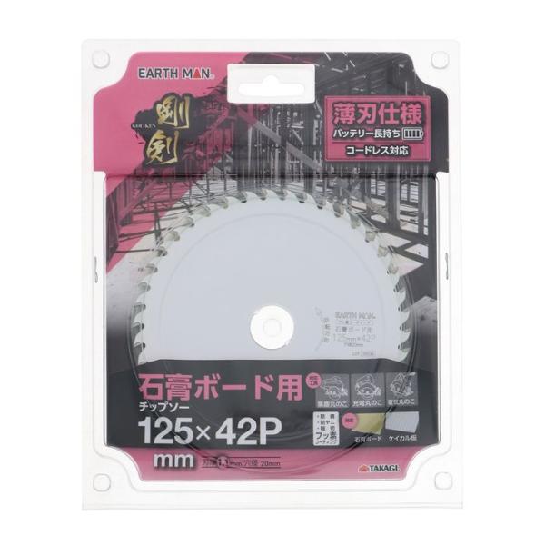 石膏ボード用チップソー 125mm×42P