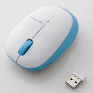 エレコム M BL20DBBU マウス ワイヤレス 無線 3ボタン 小型 軽量 重さ50g Wind...