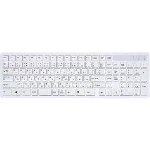 【納期目安：２週間】アオテック AOK AP108WH コンパクト108キー日本語キーボード ホワイ...