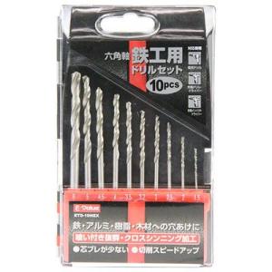 E Value 4977292312295 メール便での発送商品 鉄工ドリルセット ETD 10HE...