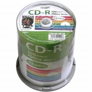 【納期目安：１週間】磁気研究所 HDCR80GP100 HIDISC CD R 700MB 100枚...
