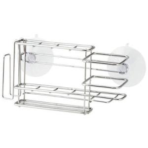 レック 4903320088207 ステンレス 歯ブラシホルダー スリム 吸盤 歯ブラシスタンド B...