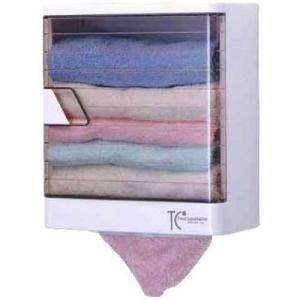 吉川国工業所 4904702202082 タオルケース DX 壁掛け (タオルストッカー タオル収納)