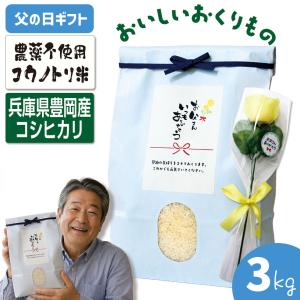 父の日 ギフト お米 コウノトリ米 3kg 兵庫...の商品画像