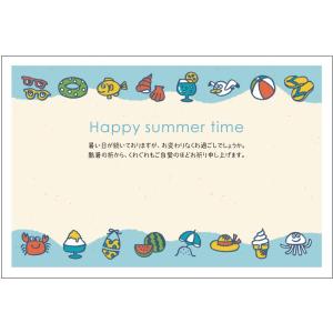 官製はがき10枚 暑中お見舞いハガキ(金魚)暑中見舞いはがき（s-k14