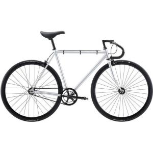 セール 登場から人気沸騰 Fuji fetrsv54 Feather シングルスピード ピストバイク Matte Silver 54 決算特価商品