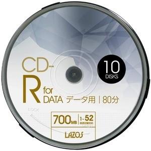 新発 新品早割 Ds 52倍速 Lazos Cd Rメディア Dvdメディア 52倍速 10枚スピンドル40個セット L Cd10p 40p Ds タンタンショップ プラスのds プラス