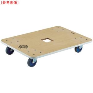 ジュピター 木製平台車 φ75 200kg TRUSCO