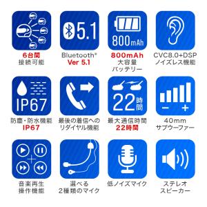 バイク インカム 3台セット イヤホンマイク ...の詳細画像3