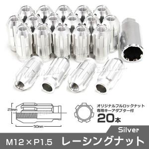 Durax レーシングナット ホイールナット 貫通タイプ M12 P1.5 ロングタイプ 20個セット 口コミ 高評価 おすすめ 便利｜tantobazarshop