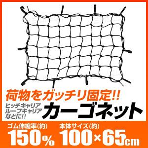 カーゴネット ゴムネット ルーフネット トランクネット 荷台 キャリアネット 100×65cm トラック 軽トラ セダン ワンボックス 口コミ 高評価｜tantobazarshop