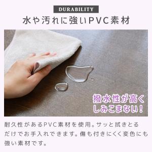 デスクマット 透明 120×60 クリアマット...の詳細画像5