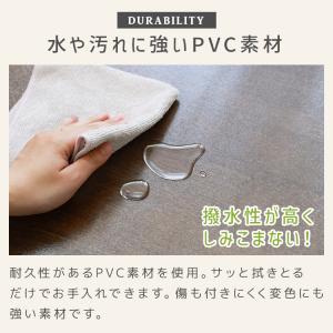 テーブルクロス テーブルマット 透明 120×...の詳細画像5