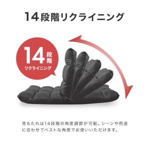 座椅子 1人掛け 腰痛対策 ハイバック おしゃ...の詳細画像2