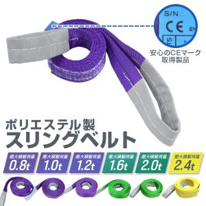 スリングベルト 荷揚げ ロープ 吊りベルト ベ...の詳細画像1