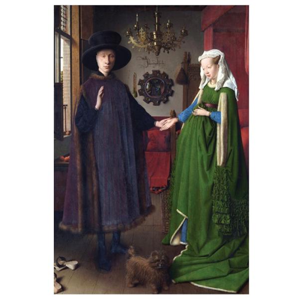 ポストカード アルノルフィーニ夫妻像 ヤン ファン エイク ポストカード 絵画 世界の名画