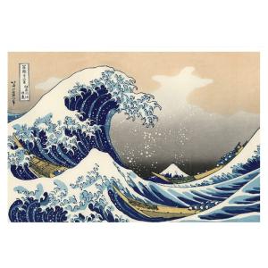 ポストカード 冨嶽三十六景 神奈川沖浪裏 葛飾北斎 世界の名画 絵画 おしゃれ 絵はがき 絵ハガキ メッセージカード インテリア 贈り物 プレゼント