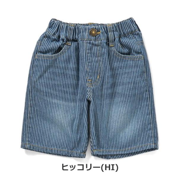 半ズボン 男の子 女の子 F.O.KIDS エフオーキッズ デニムハーフパンツ 綿100％ 80cm...