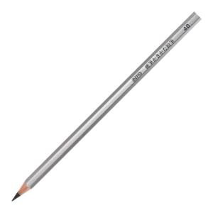 硬筆かきかた鉛筆 4B 削り済み 1ダース 12本入 シルバー 鉛筆｜TAO商店