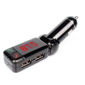 iFormosa ブルートゥース Bluetooth FMトランスミッター microSD USB 充電 MP3プレーヤー 車載 シガーソケット 黒 IF-BC06｜taobaonotatsujinpro