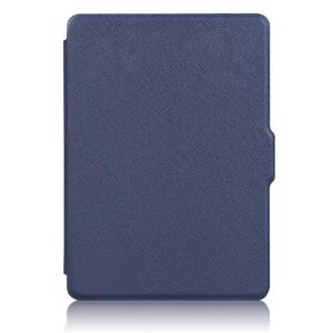 iFormosa Amazon Kindle Paperwhite用レザーカバー (Kindle Paperwhite専用)  ネイビー クラシック（2017年以前対応 2018非対応）