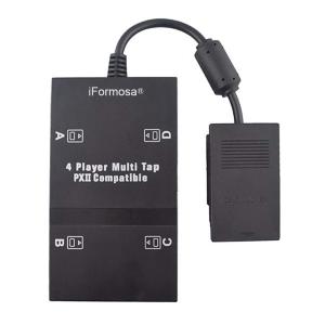 iFormosa PS2用 ゲーム コントローラー マルチタップ 最大4人 IF-PS2-4TO1A