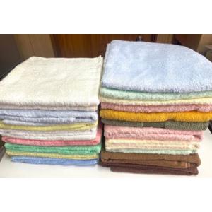 Ｂ級品 処分バスタオル 白・カラー 20枚 まとめ買い 1枚税別490円