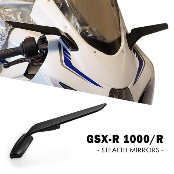 GSX-R 1000 2019年-2020年 バイク Stealth ミラー スズキ GSX-R10...