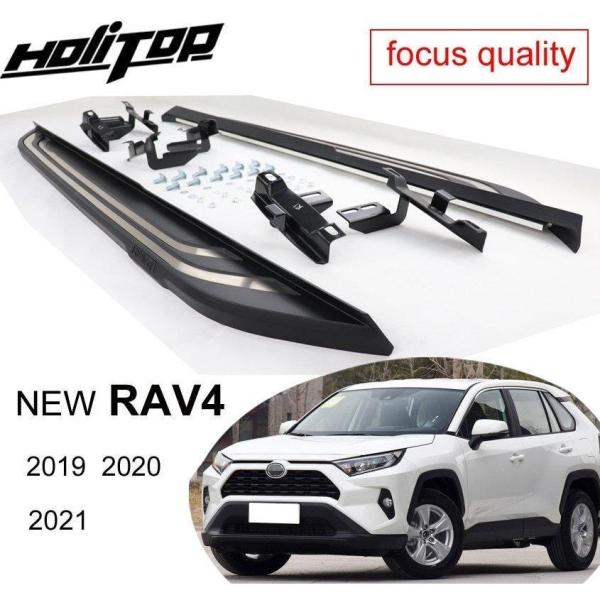 サイドステップ ポイントキャリアラックランニングボード トヨタ RAV4 2019 2020 300...