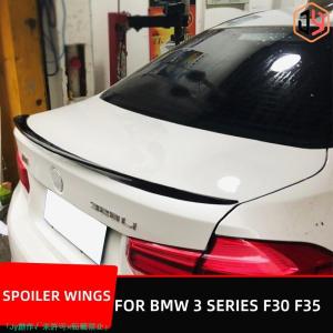 BMW F30 F35 F80 320 325 330 ABS キャブon ブラック リア トランク Lid スポイラー ウィング リップ テール｜taotao-shop