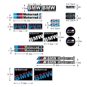 BMW エンブレム カラー ステッカー フラットデザイン（デカール シール）1枚21p