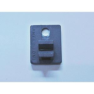 鳥類侵入防止用防鳥ネットの取付具(角・黒)