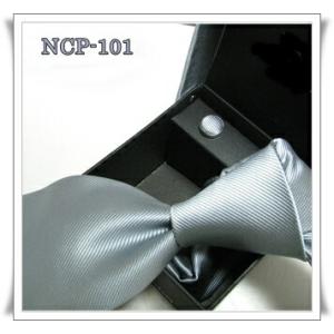 紳士用の冠婚葬祭用ネクタイ＆ポケットチーフ＆カフス釦セット　NCP-101｜taptap2