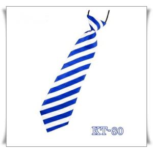 KID'S＆LADIE'S兼用ボーダー柄プリントネクタイ　KT-80