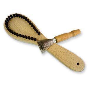 【数量限定のご奉仕品】毛玉をやさしく絡め取る！毛玉取りブラシ（お掃除ブラシ付）