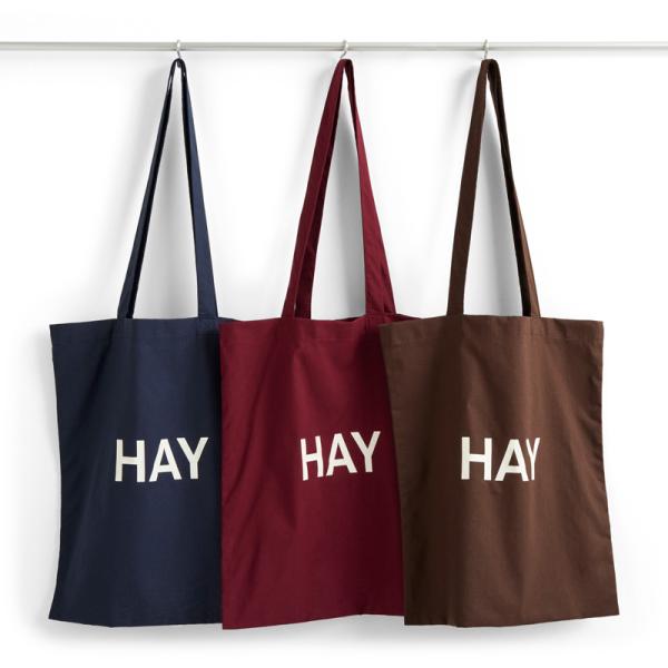 当日翌日出荷！【NEWカラー】【正規品保証】HAY正規店仕入 ヘイ トートバッグ バーガンディ ブラ...