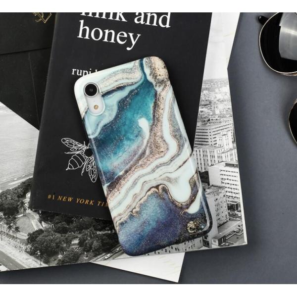 【一回のご注文で1点まで】【即納発送】韓国 iphoneX XRケース かわいい大理石ケース iPh...