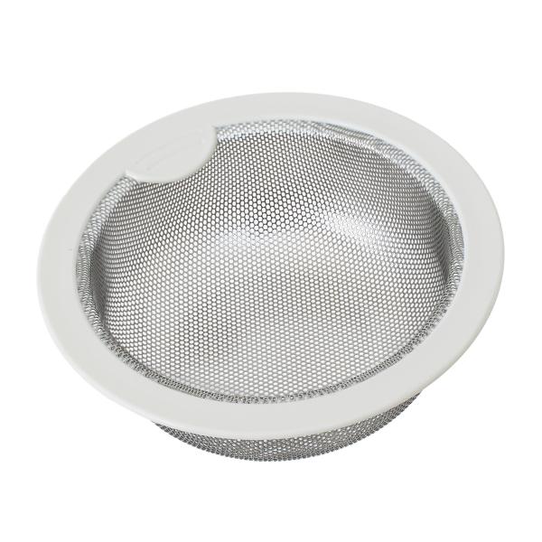 Belca 日本製 排水口 ゴミ受け 流し用ステンレス浅型ゴミカゴ 145タイプ 直径14.