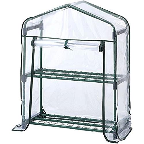 タカショー 温室 ビニー ル温室 スリム 2段用 替えカバー 幅69.5cm×奥行31.6cm