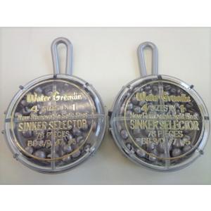 ウォーターグレムリン・スプリットショット シンカーセレクター・２個セット　★スプリットシンカー