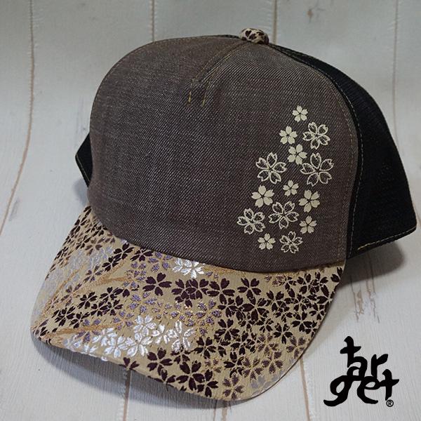 tch-2070 桜プリント入りメッシュキャップ 　[target]