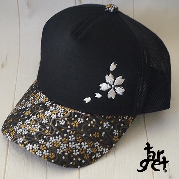 tch-2078 桜刺繍メッシュキャップ 　[target]　